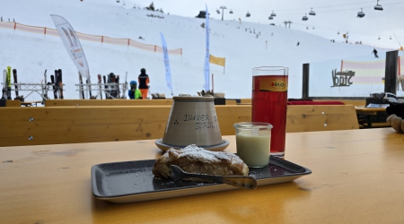 Geen lunch, wel genieten.